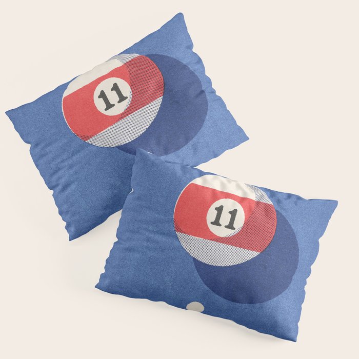 BALLS / Billiards II Pillow Sham Gallery Image 3
