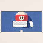BALLS / Billiards II Desk Mat Gallery Image 1