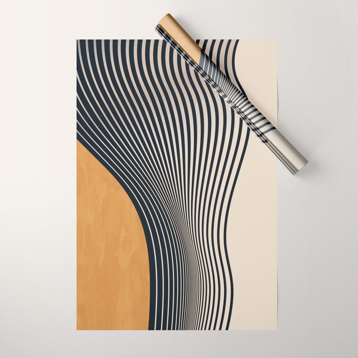 abstract minimal 75 Wrapping Paper Gallery Image 1