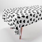 Black Heart Tablecloth Gallery Image 1