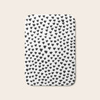 Black Heart Bath Mat Gallery Image 1