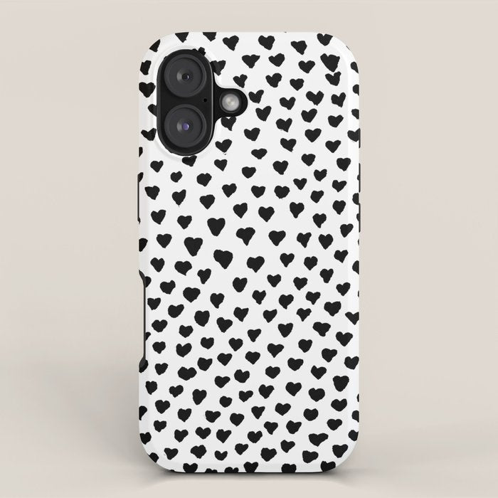Black Heart iPhone Case Gallery Image 1