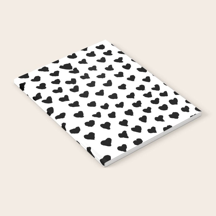 Black Heart Notebook Gallery Image 2
