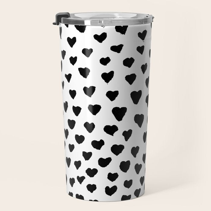 Black Heart Travel Mug Gallery Image 3
