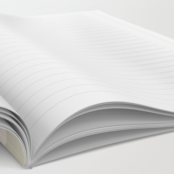 modern abstract stripe geometric Notebook Gallery Image 2