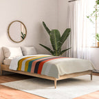 modern abstract stripe geometric Comforter Gallery Image 2