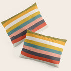 modern abstract stripe geometric Pillow Sham Gallery Image 3