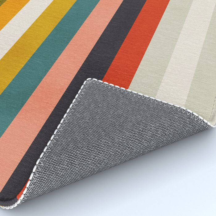 modern abstract stripe geometric Rug Gallery Image 4