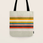 modern abstract stripe geometric Tote Bag Gallery Image 1