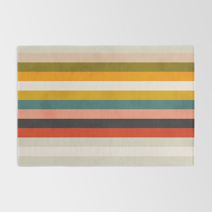 modern abstract stripe geometric Rug Gallery Image 2