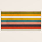 modern abstract stripe geometric Desk Mat Gallery Image 3