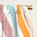 Bowy Pastel Stripes Window Curtain Gallery Image 2