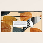 Song in the Autumn Grove Desk Mat Gallery Image 1