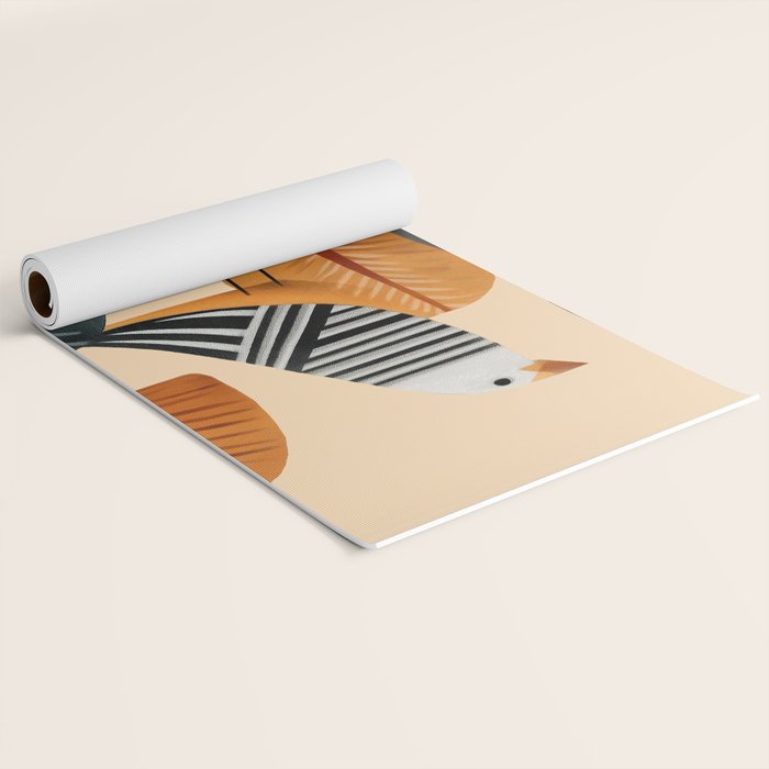 Song in the Autumn Grove Yoga Mat Gallery Image 2