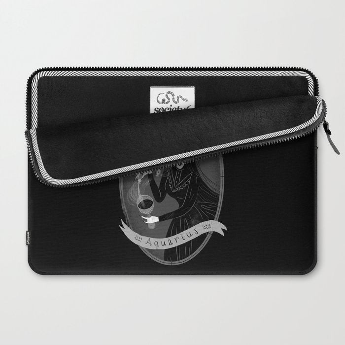 Aquarius Witchy Zodiac Laptop Sleeve Gallery Image 2