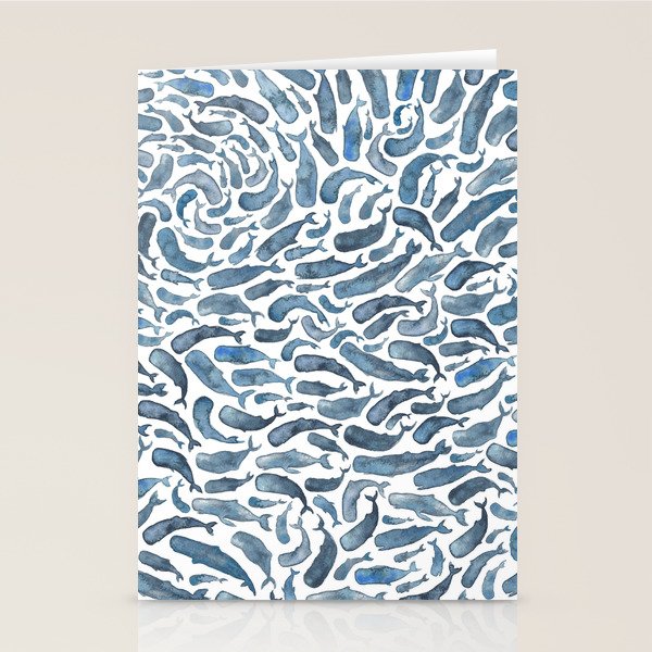 Whale, Sperm Whale Stationery Card Gallery Image 2