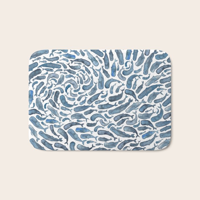 Whale, Sperm Whale Bath Mat Gallery Image 1