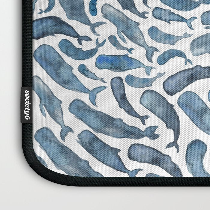 Whale, Sperm Whale Laptop Sleeve Gallery Image 3