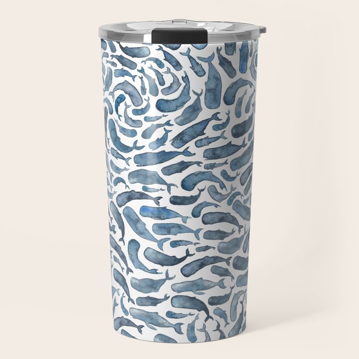 Whale, Sperm Whale Travel Mug Gallery Image 1