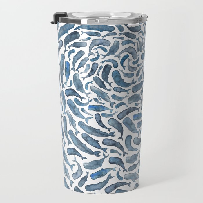 Whale, Sperm Whale Travel Mug Gallery Image 3