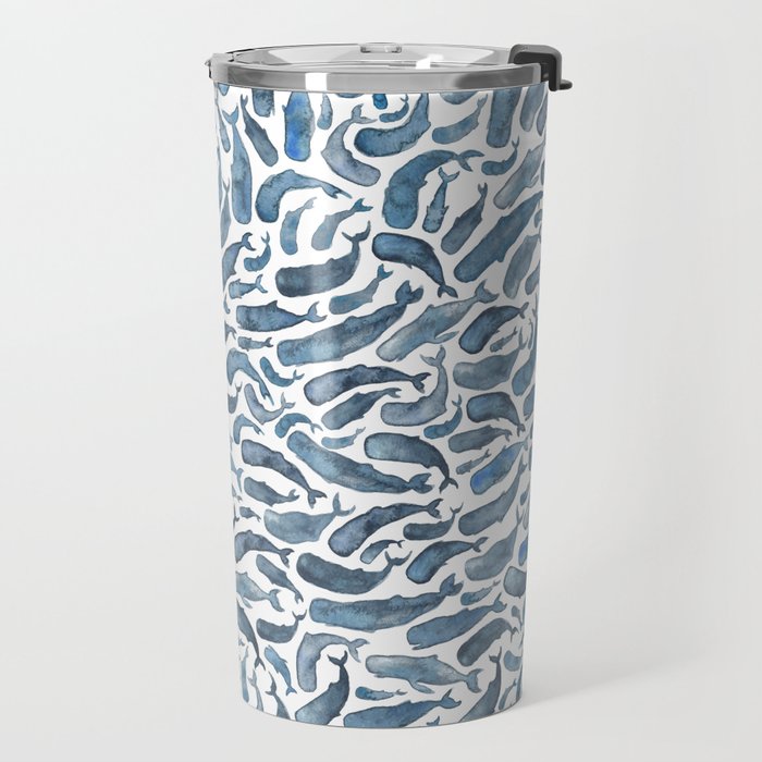 Whale, Sperm Whale Travel Mug Gallery Image 2