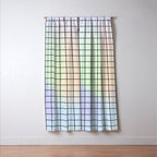 synthwave background grid Window Curtain Gallery Image 3