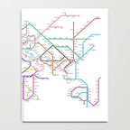 World Metro Subway Map Notebook Gallery Image 4