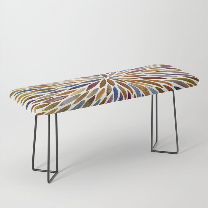 Watercolor Burst - Retro Palette Bench Gallery Image 1