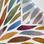 Watercolor Burst - Retro Palette Wall Tapestry Gallery Image 3