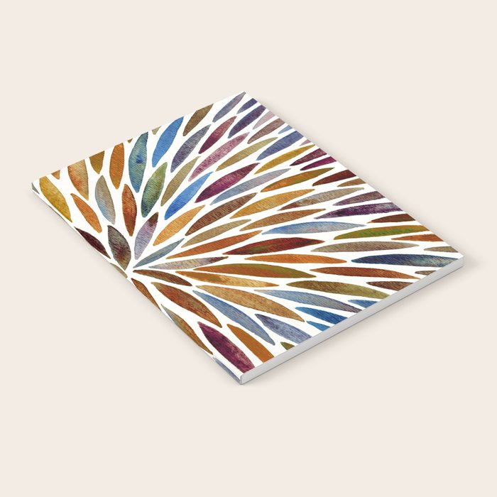 Watercolor Burst - Retro Palette Notebook Gallery Image 2