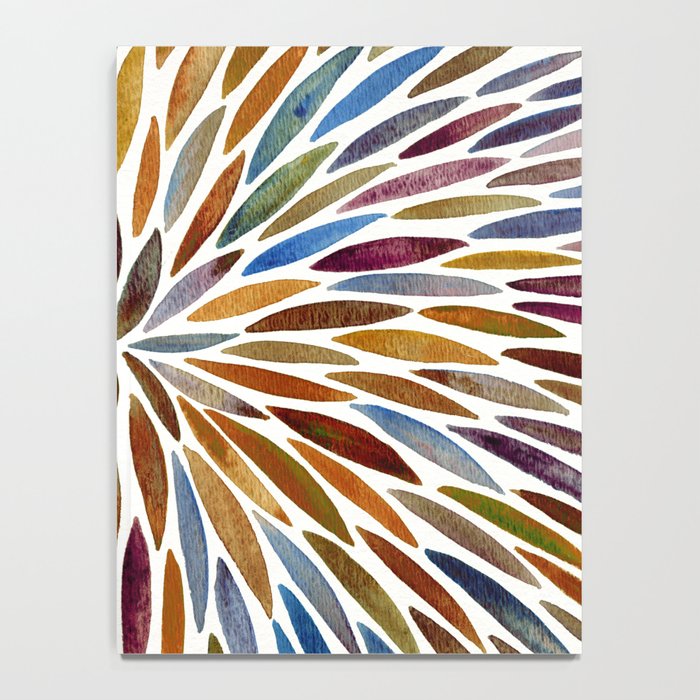 Watercolor Burst - Retro Palette Notebook Gallery Image 4