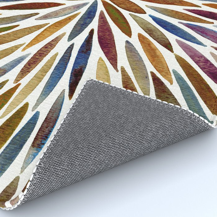 Watercolor Burst - Retro Palette Rug Gallery Image 4