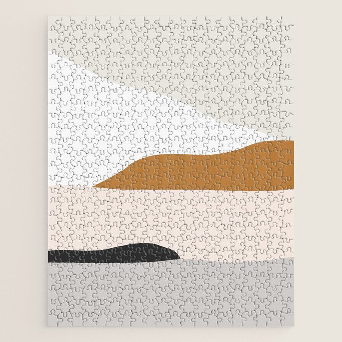 Minimal Art Landscape 2 Jigsaw Puzzle Gallery Image 1
