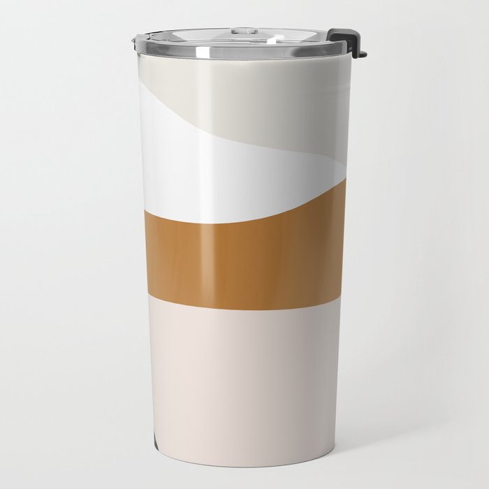 Minimal Art Landscape 2 Travel Mug Gallery Image 2