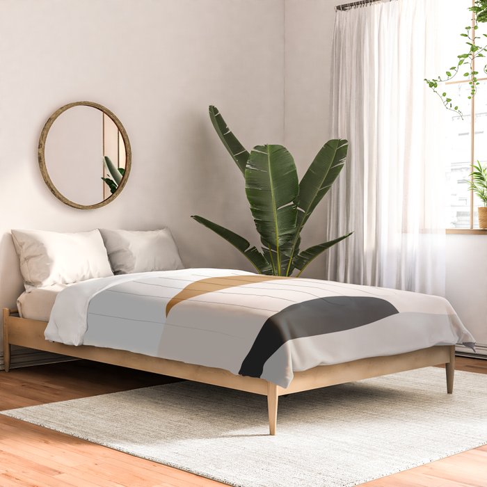 Minimal Art Landscape 2 Comforter Gallery Image 2