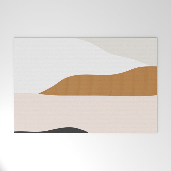 Minimal Art Landscape 2 Welcome Mat Gallery Image 1