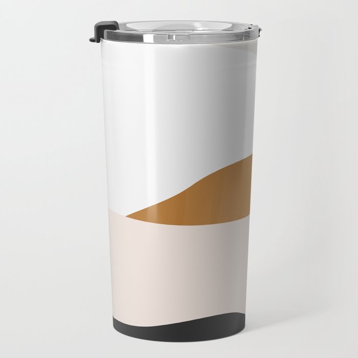 Minimal Art Landscape 2 Travel Mug Gallery Image 3