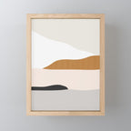 Minimal Art Landscape 2 Mini Art Print Gallery Image 1