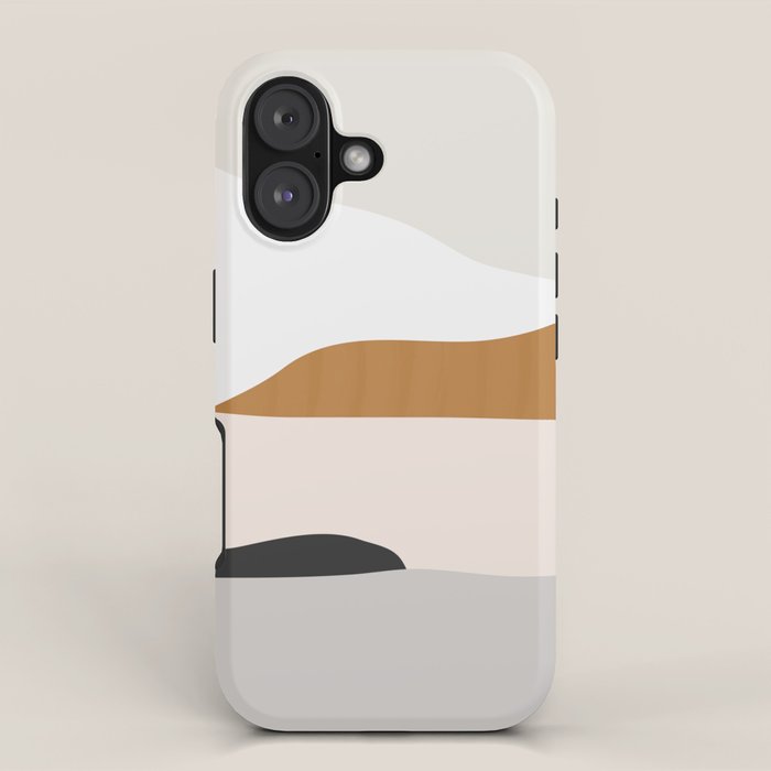 Minimal Art Landscape 2 iPhone Case Gallery Image 1