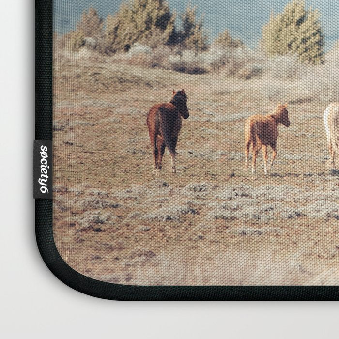 Oregon Wilderness Horses Laptop Sleeve Gallery Image 3