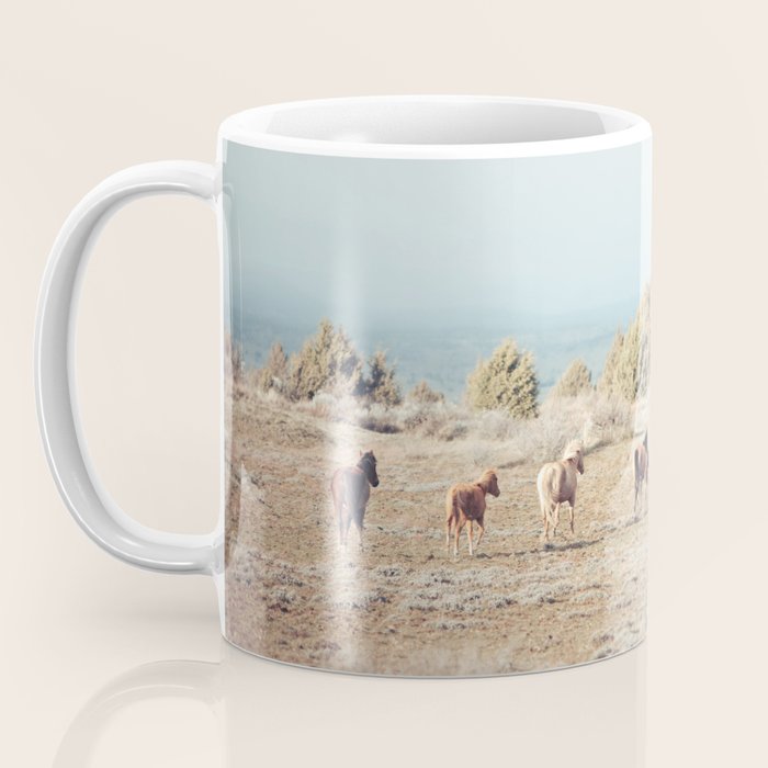 Oregon Wilderness Horses Coffee Mug Gallery Image 3
