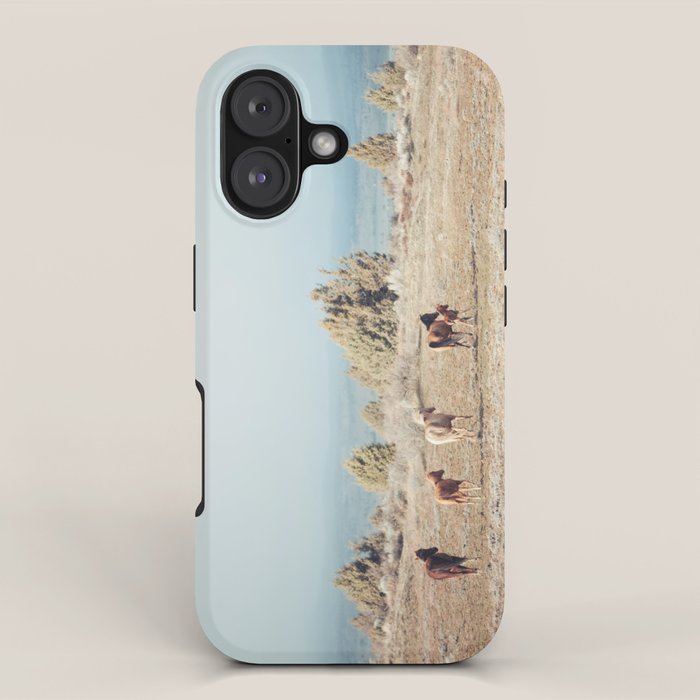 Oregon Wilderness Horses iPhone Case Gallery Image 1