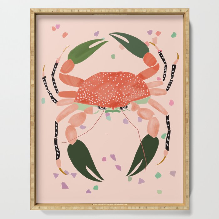 Crab Fiesta Serving Tray Gallery Image 1