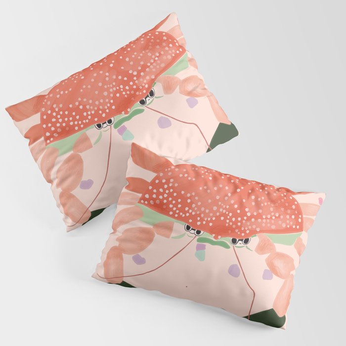 Crab Fiesta Pillow Sham Gallery Image 1
