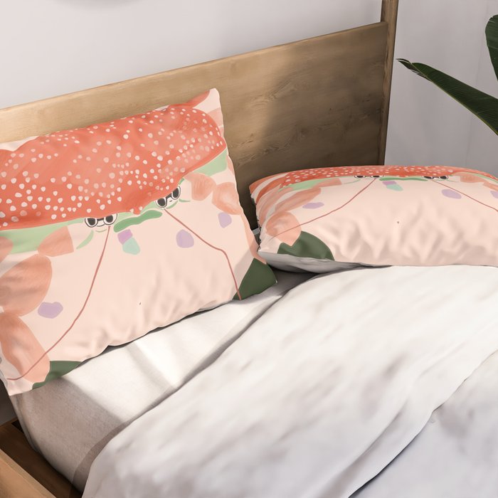 Crab Fiesta Pillow Sham Gallery Image 2