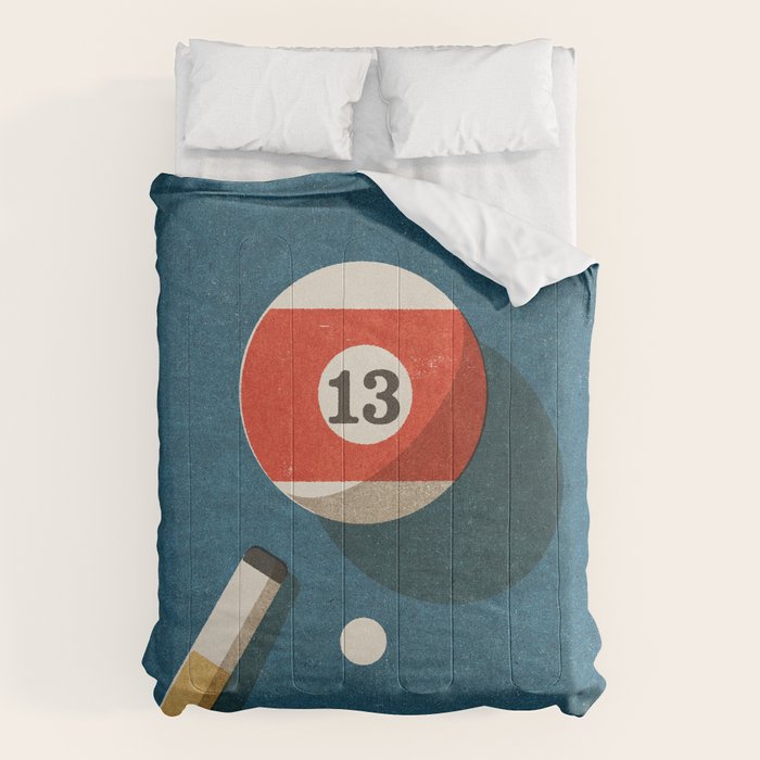 BILLIARDS / Ball 13 Comforter Gallery Image 6