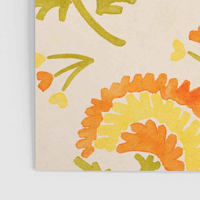 Marigold print- Mexico City Flower Market  Poster Gallery Image 3