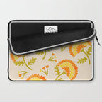 Marigold print- Mexico City Flower Market  Laptop Sleeve Gallery Image 2