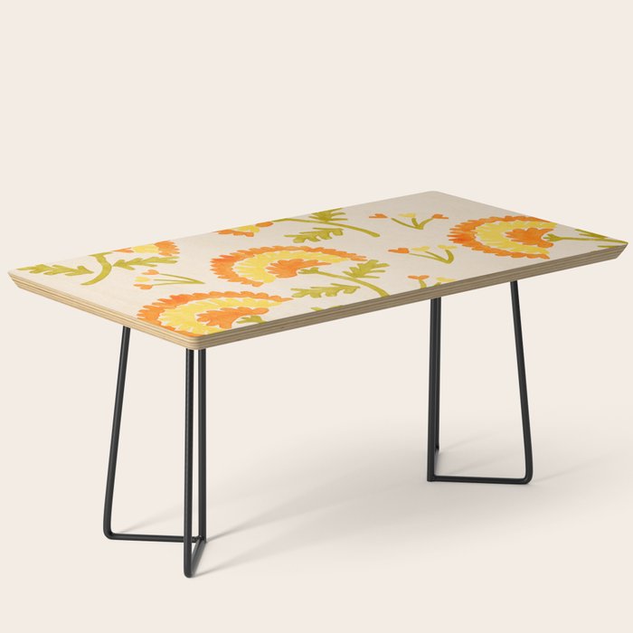 Marigold print- Mexico City Flower Market  Coffee Table Gallery Image 1