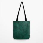 Emerald Scraped Texture Tote Bag Gallery Image 2